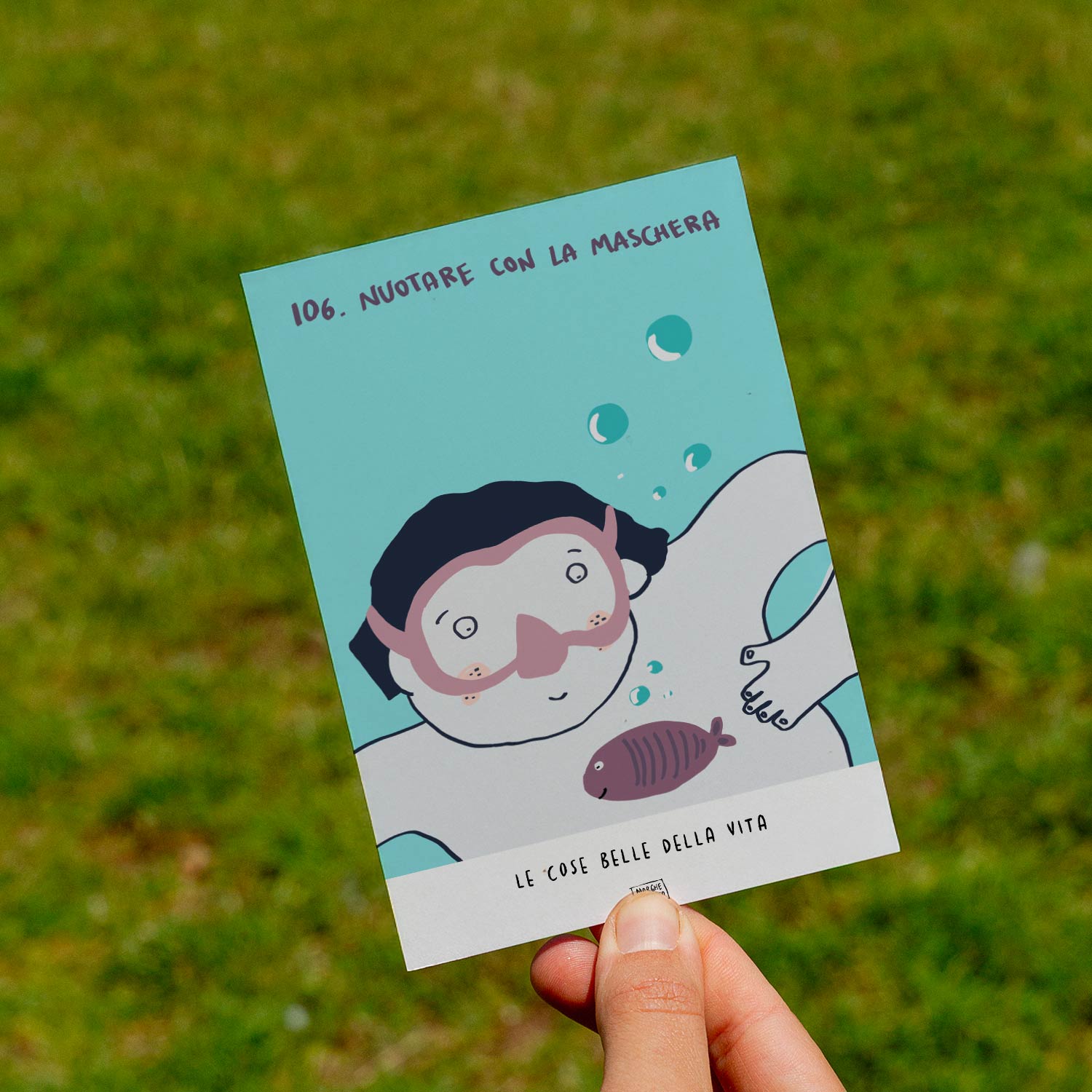 Le cose belle della vita - 106. Nuotare con la maschera - prato