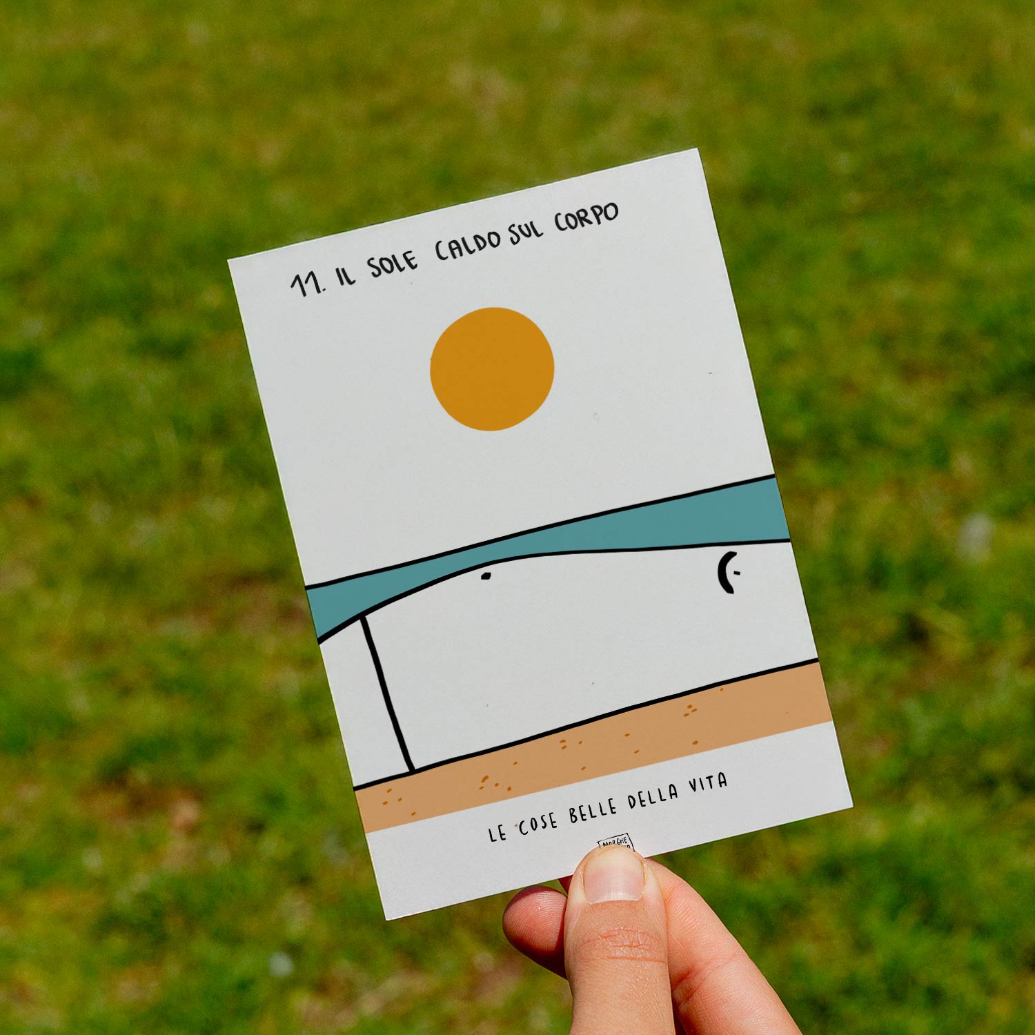 Le cose belle della vita - 11. Il sole caldo sul corpo - prato