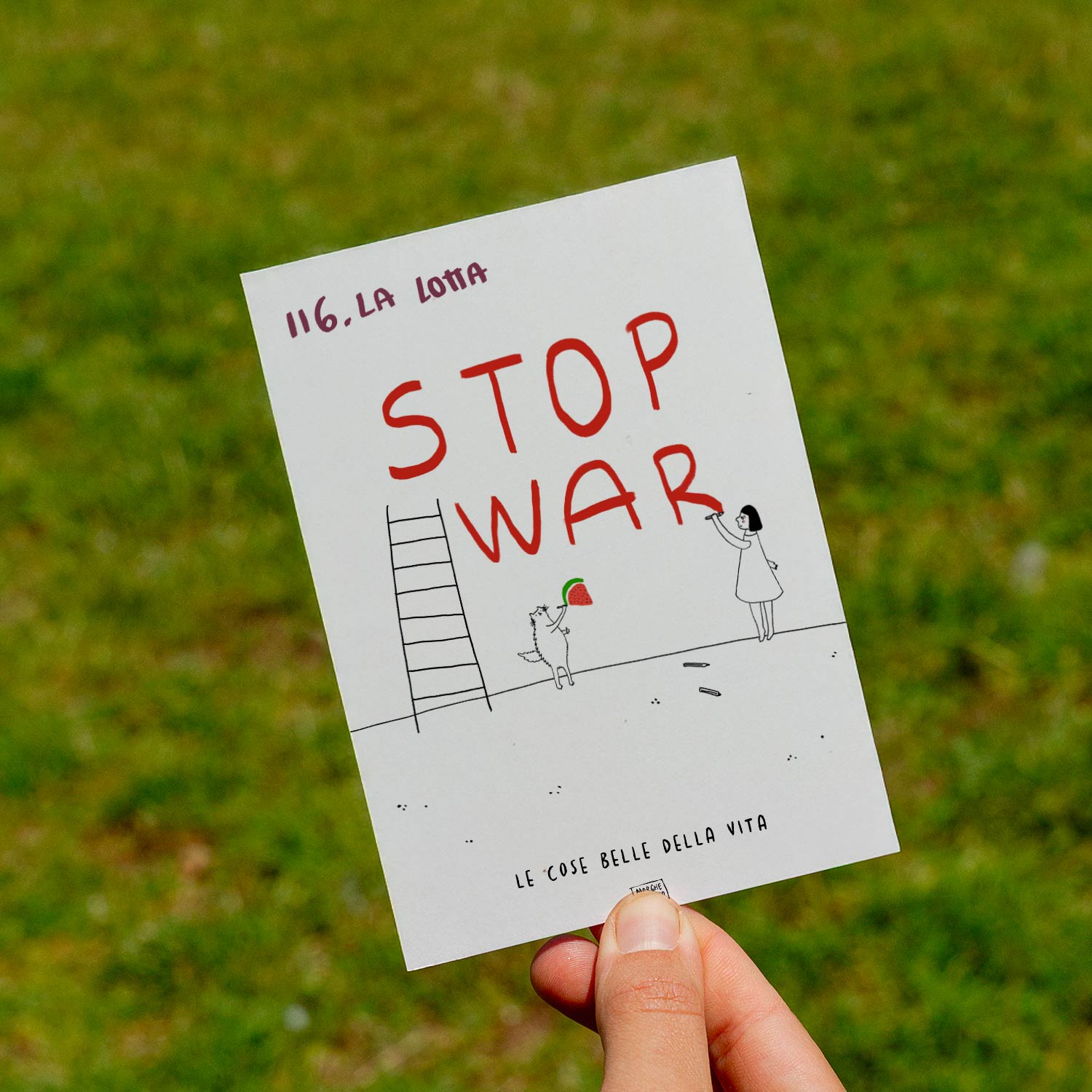 Les belles choses de la vie - 116. La lutte - pelouse