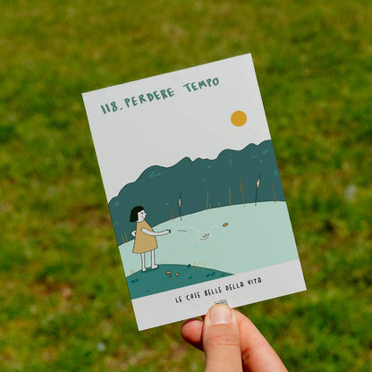 Les belles choses de la vie - 118. Perdre du temps - pelouse