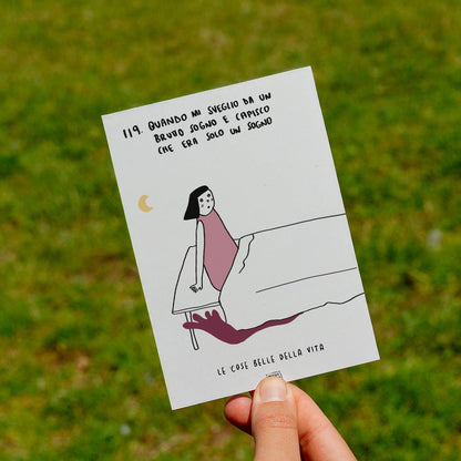 Les belles choses de la vie - 119. Quand je me réveille d'un mauvais rêve et que je réalise que ce n'était qu'un rêve - pelouse