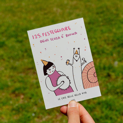 Les belles choses de la vie - 125. Célébrer - pelouse