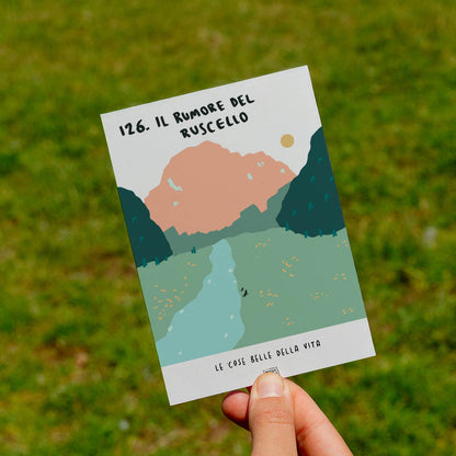 Le cose belle della vita - 126. Il rumore del ruscello - prato