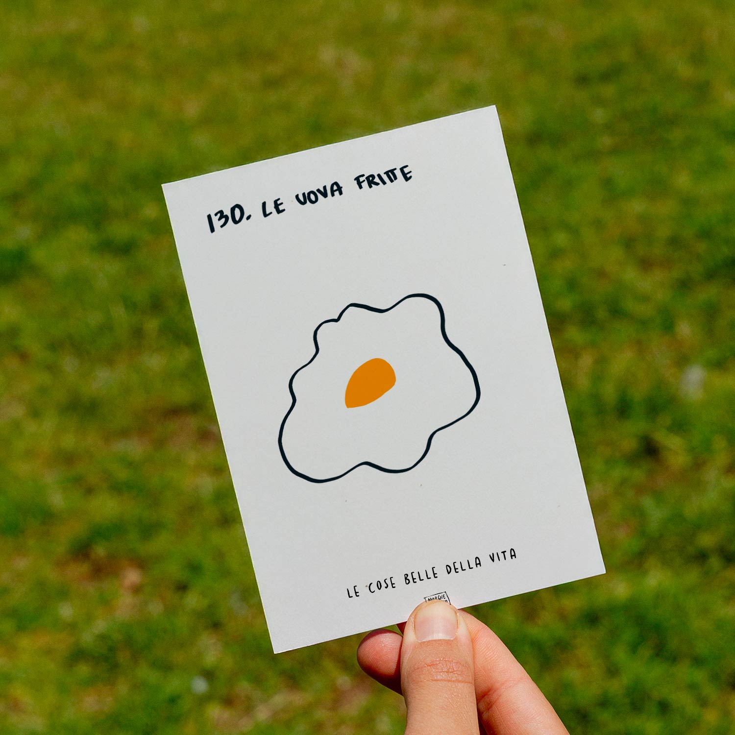 Les belles choses de la vie - 130. Les œufs au plat - pelouse