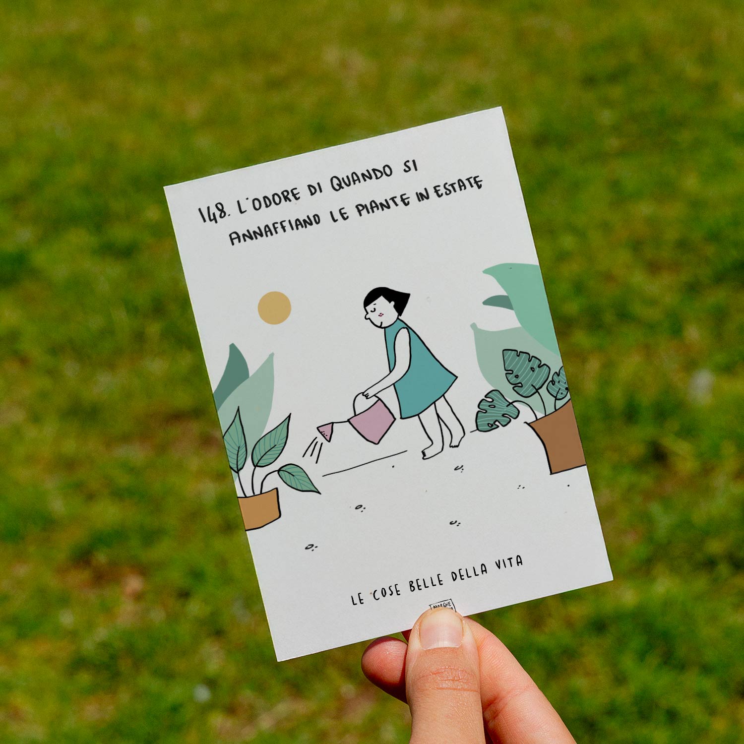 Lo bueno de la vida - 148. El olor a plantas recién regadas en verano - césped