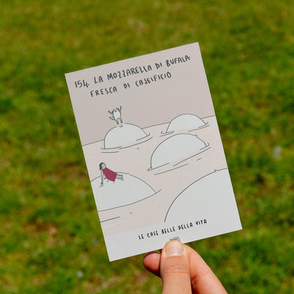 Le cose belle della vita - 154. La mozzarella di bufala fresca di caseificio - prato