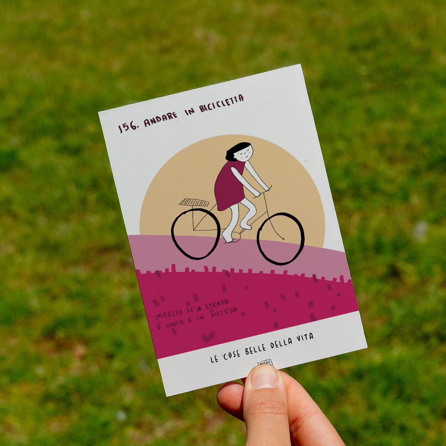 Le cose belle della vita - 156. Andare in bicicletta - prato