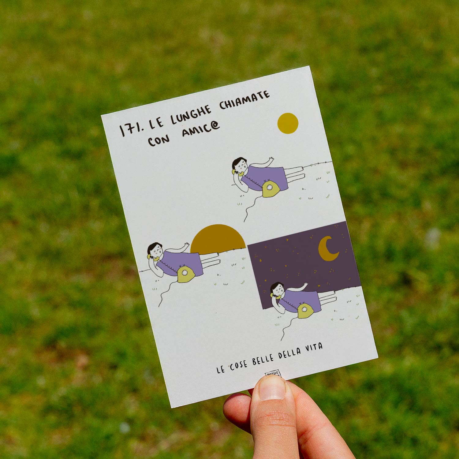 Le cose belle della vita - 171. Le lunghe chiamate con amic@ - prato