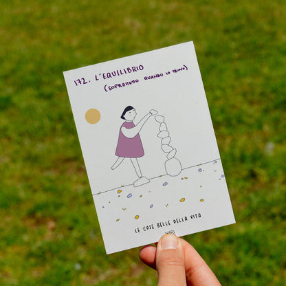 The beautiful things in life - 172. Balance, especially when I find it - lawn