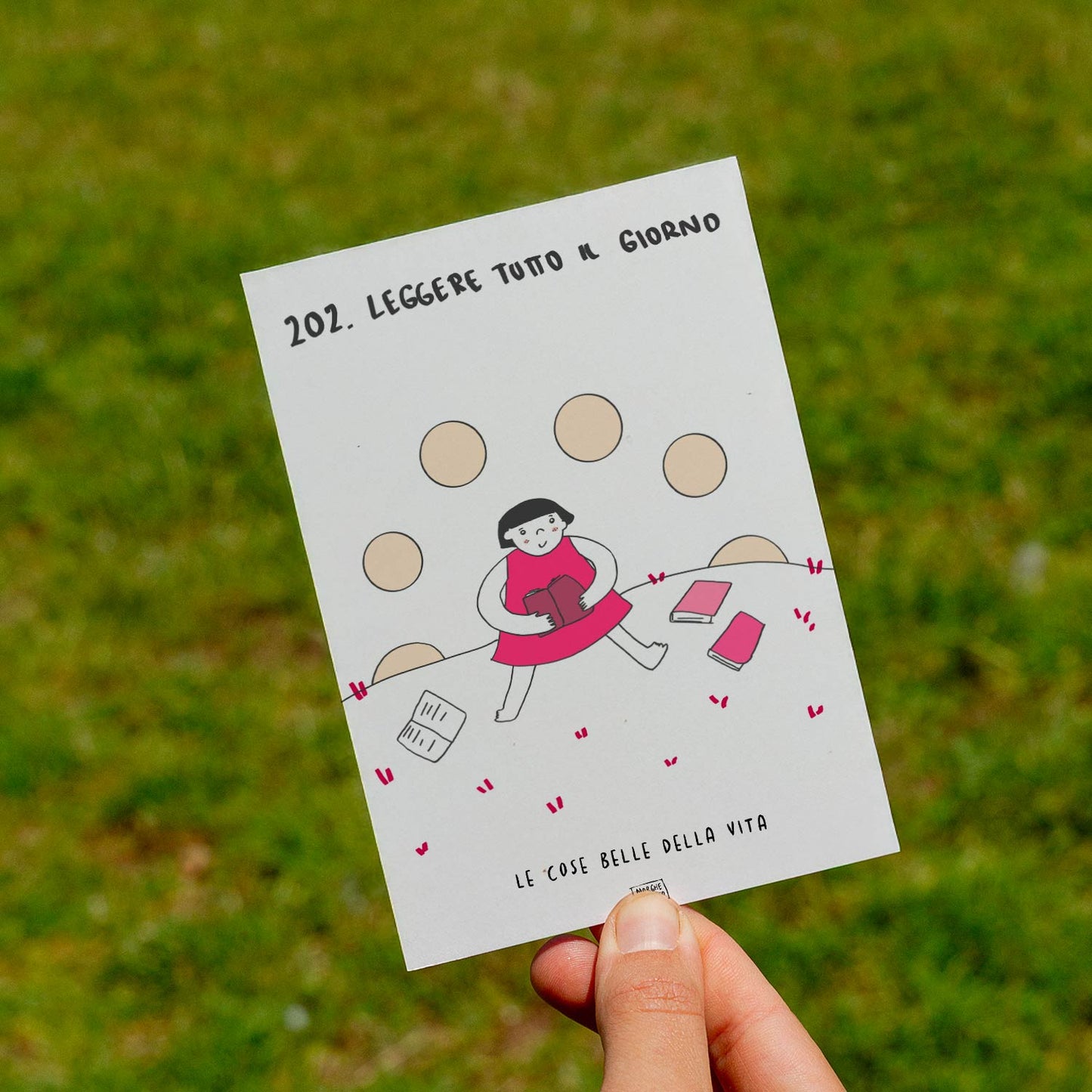 Le cose belle della vita - 202. Leggere tutto il giorno - prato