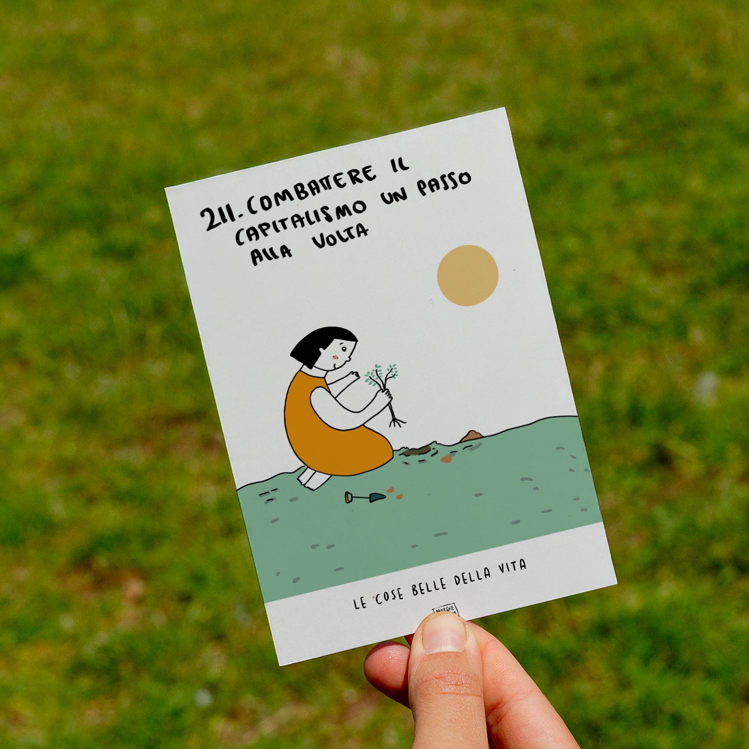 Le cose belle della vita - 211. Combattere il capitalismo un passo alla volta - prato