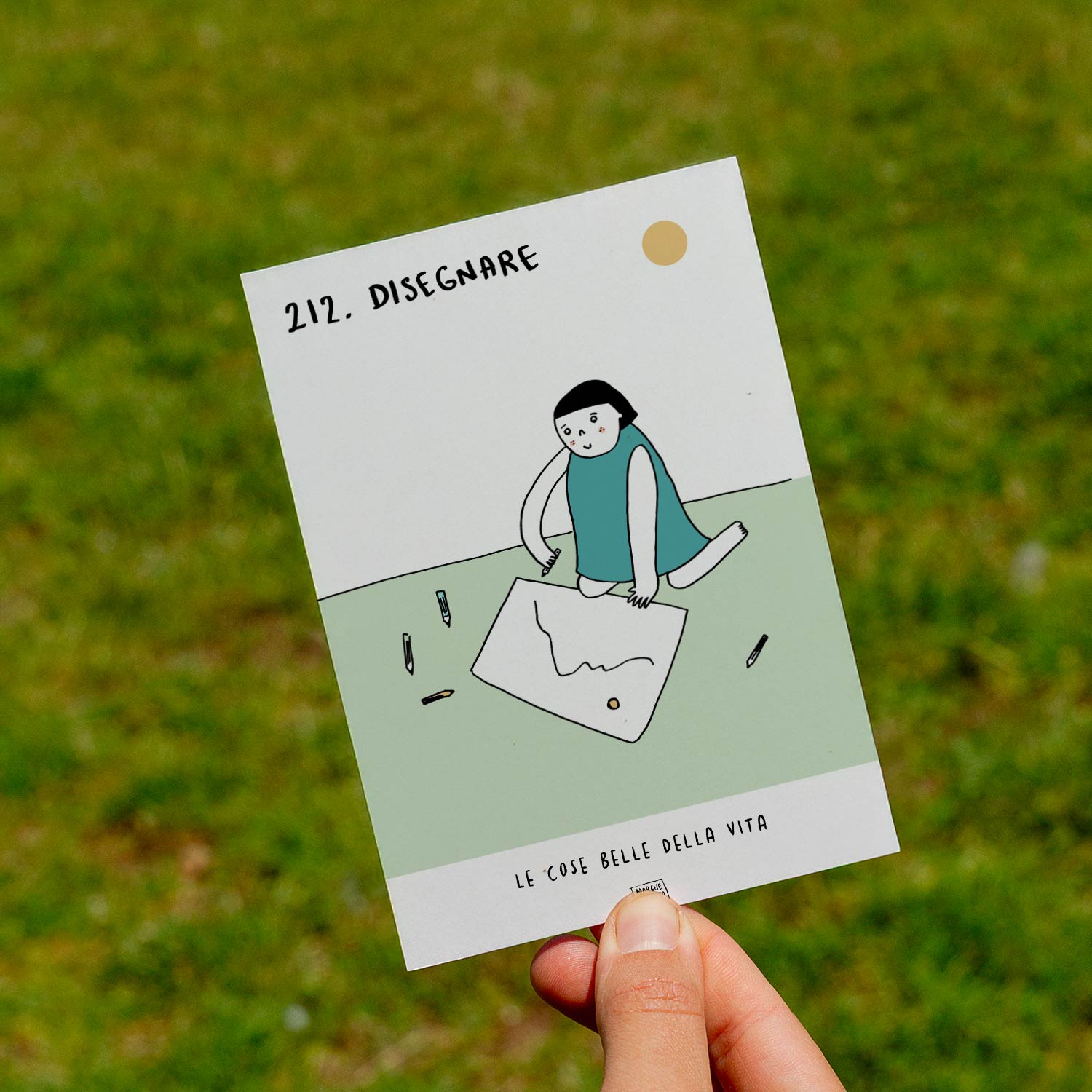 Le cose belle della vita - 212. Disegnare - prato