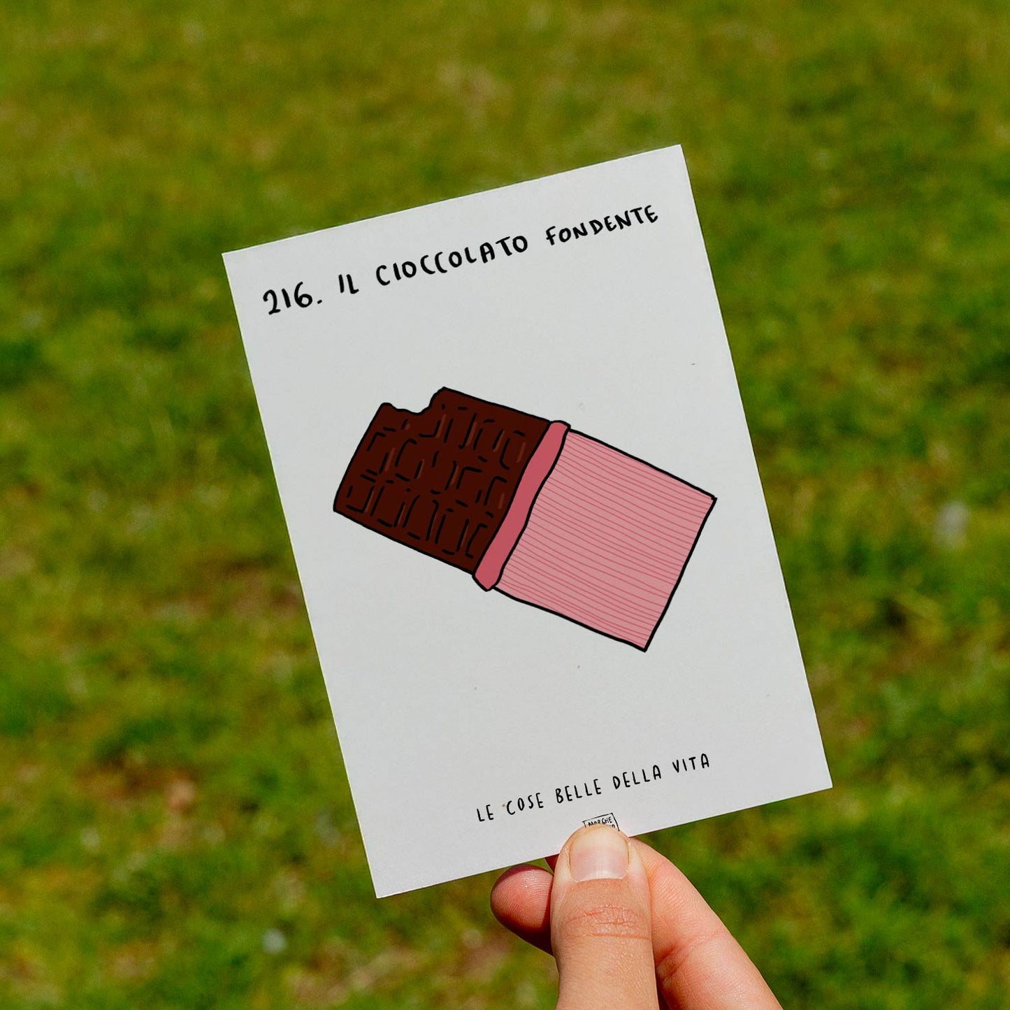 Le cose belle della vita - 216. Il cioccolato fondente - prato