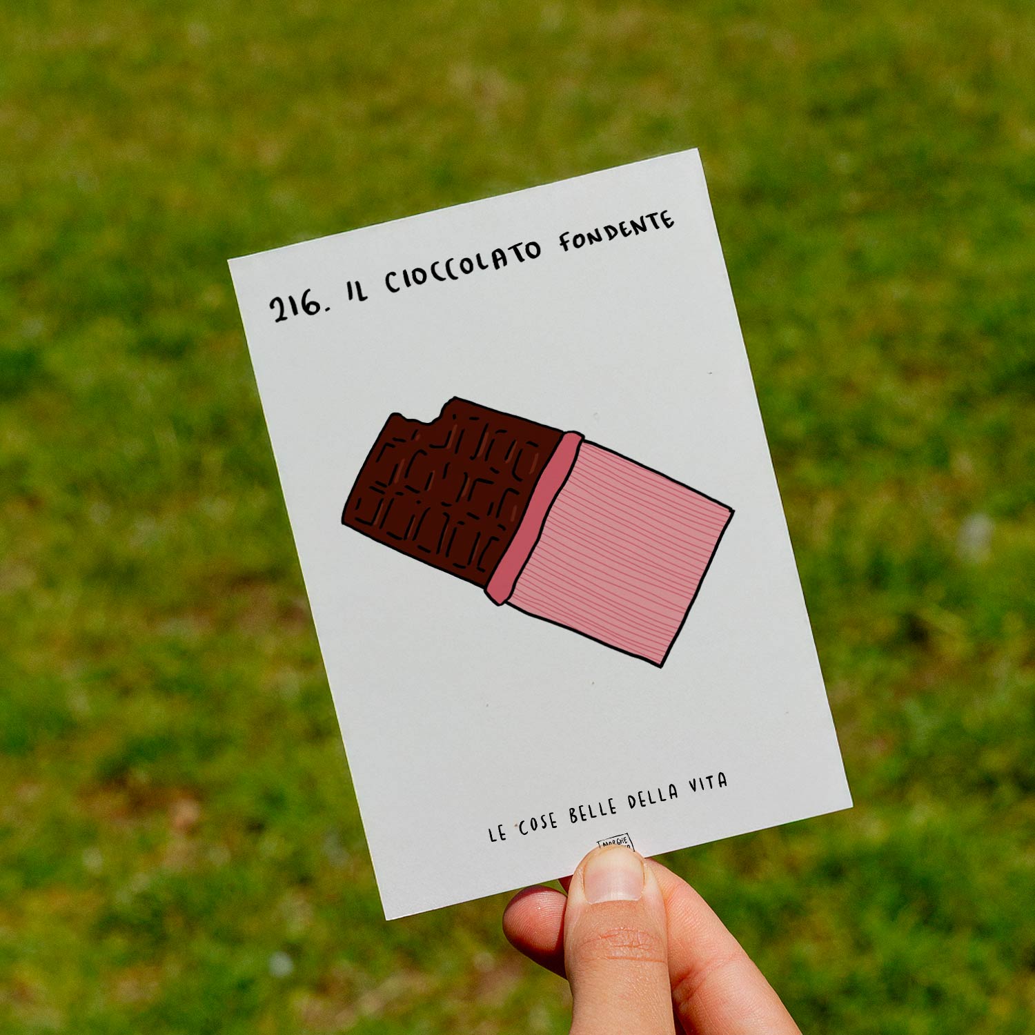 Le cose belle della vita - 216. Il cioccolato fondente - prato