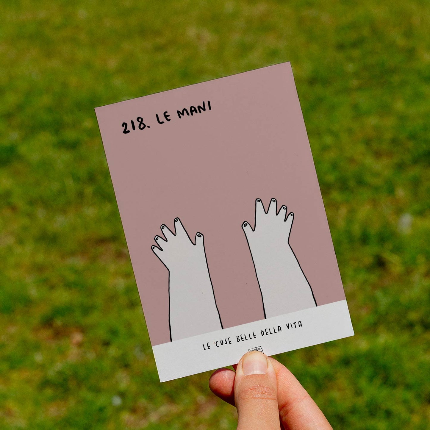 Le cose belle della vita - 218. Le mani - prato