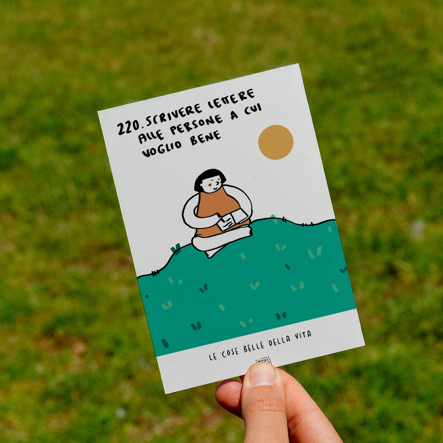 Le cose belle della vita - 220. Scrivere lettere alle persone a cui voglio bene - prato