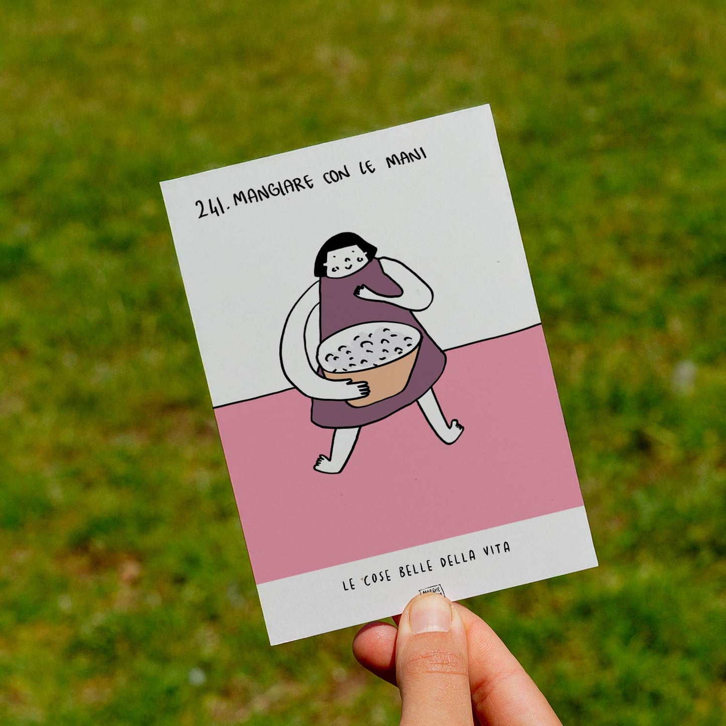 Le cose belle della vita - 241. Mangiare con le mani - prato