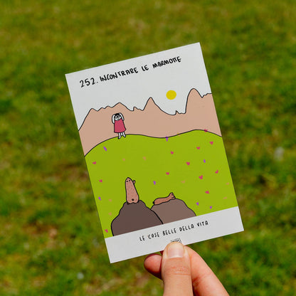 Le cose belle della vita - 252. Incontrare le marmotte - prato