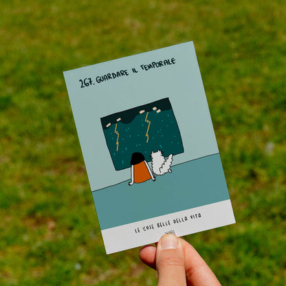 Le cose belle della vita - 267. Guardare il temporale - prato