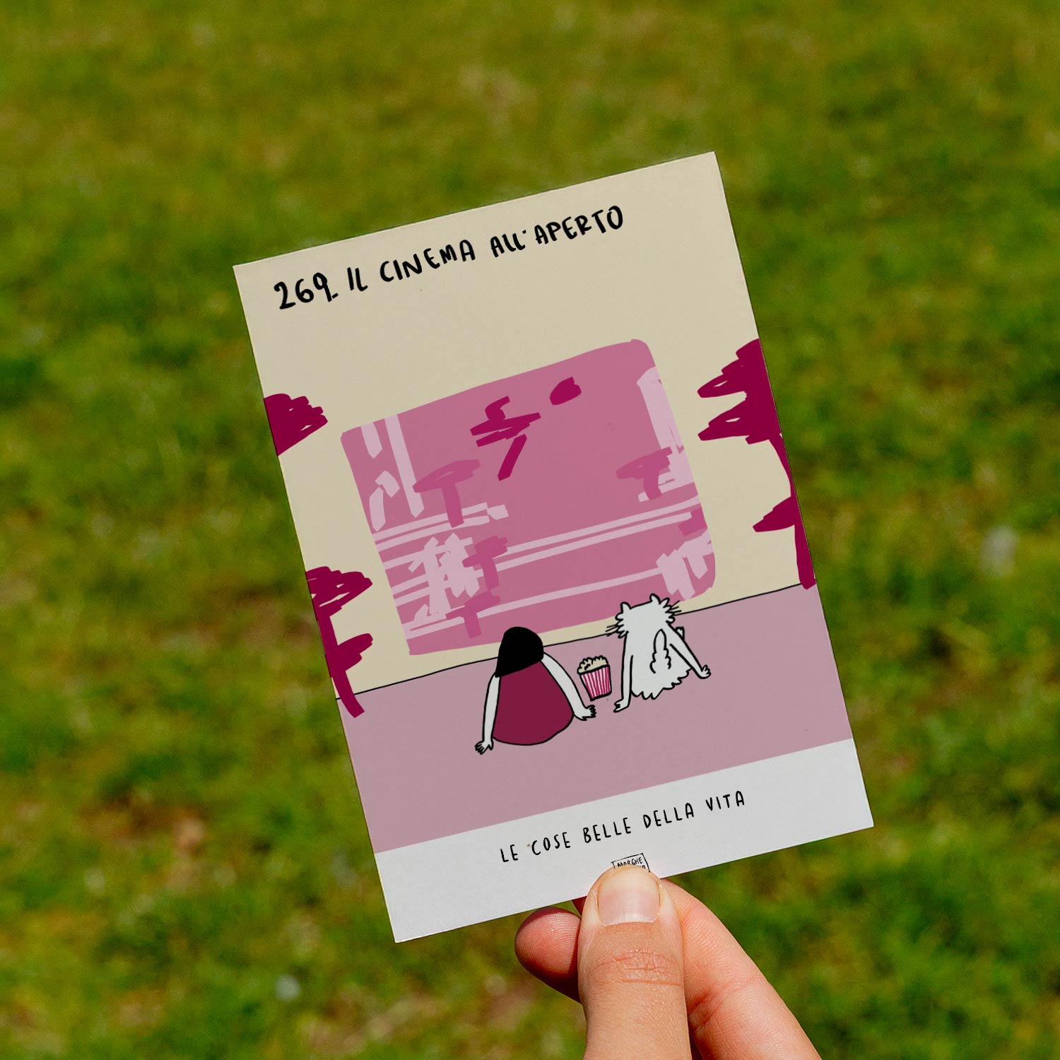 Le cose belle della vita - 269. Il cinema all'aperto - prato