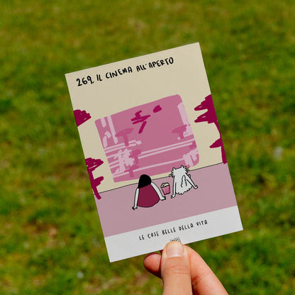 Le cose belle della vita - 269. Il cinema all'aperto - prato