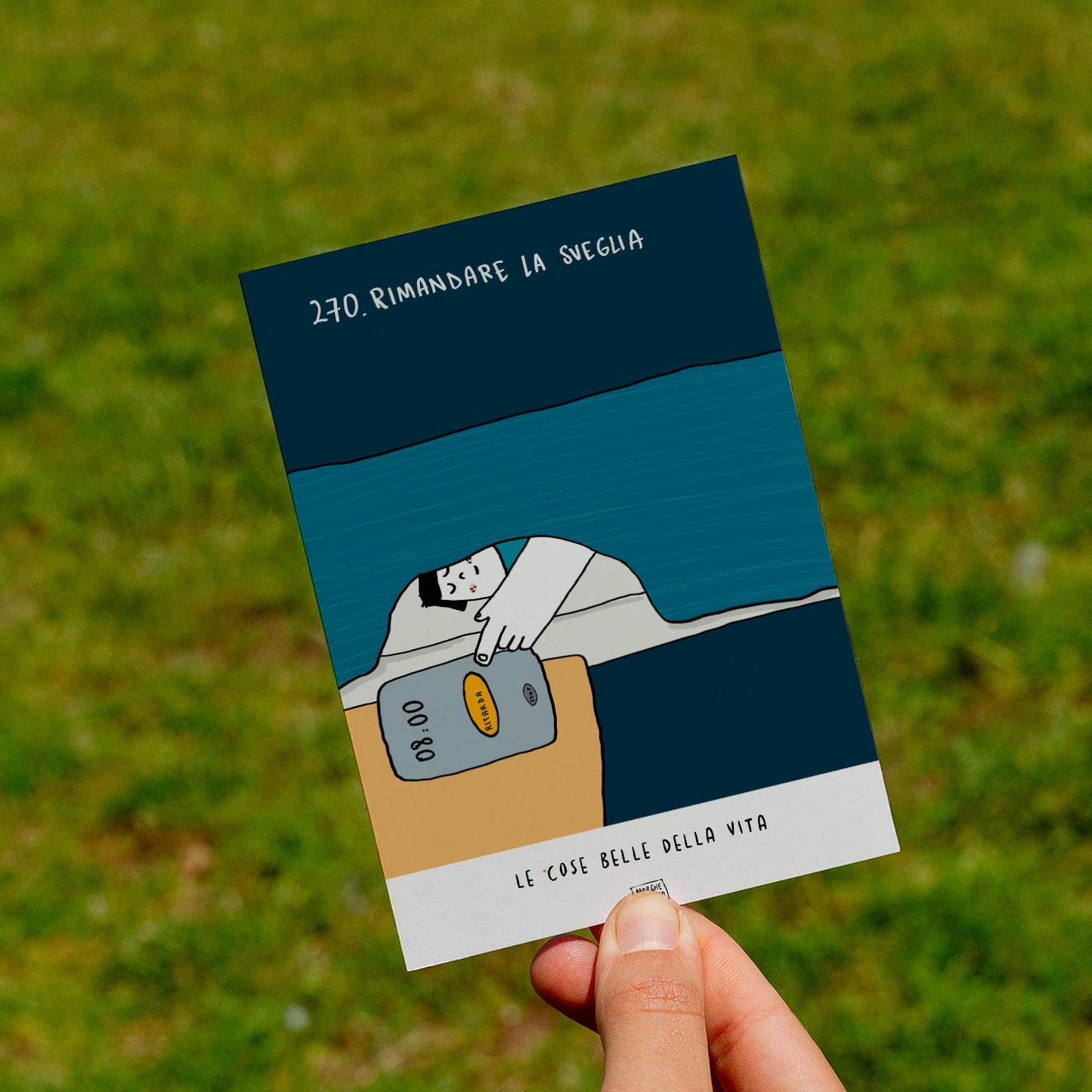 Le cose belle della vita - 270. Rimandare la sveglia - prato