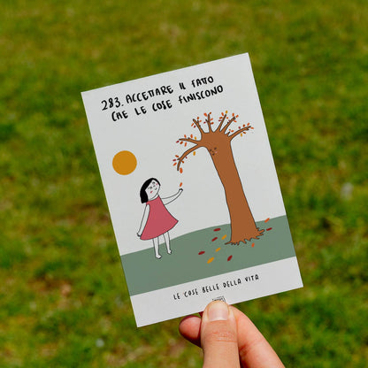 Le cose belle della vita - 283. Accettare il fatto che le cose finiscono - prato