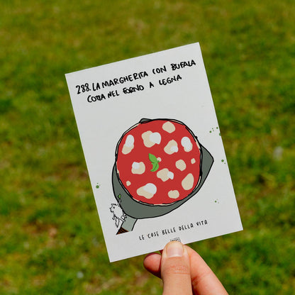 Le cose belle della vita - 288. La margherita con bufala cotta nel forno a legna - prato