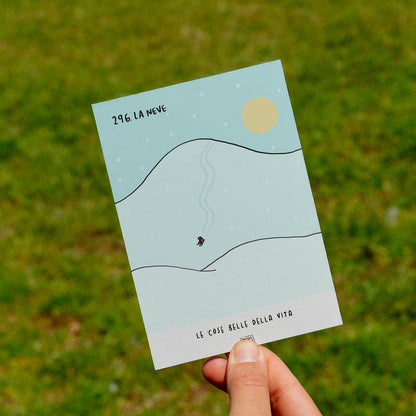 Lo bueno de la vida - 296. La nieve - césped