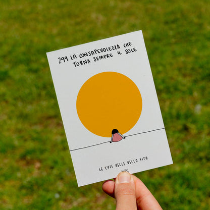 Lo bueno de la vida - 299. La conciencia de que el sol siempre vuelve - césped