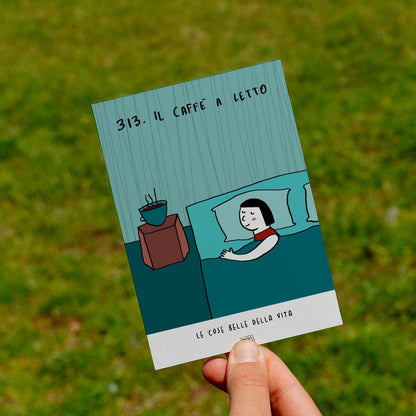 Lo bueno de la vida - 313. El café en la cama - césped