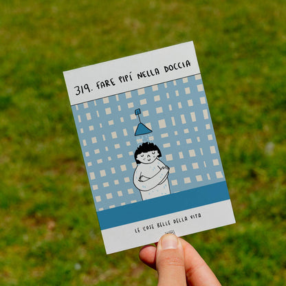 The beautiful things in life - 319. Peeing in the shower - lawn