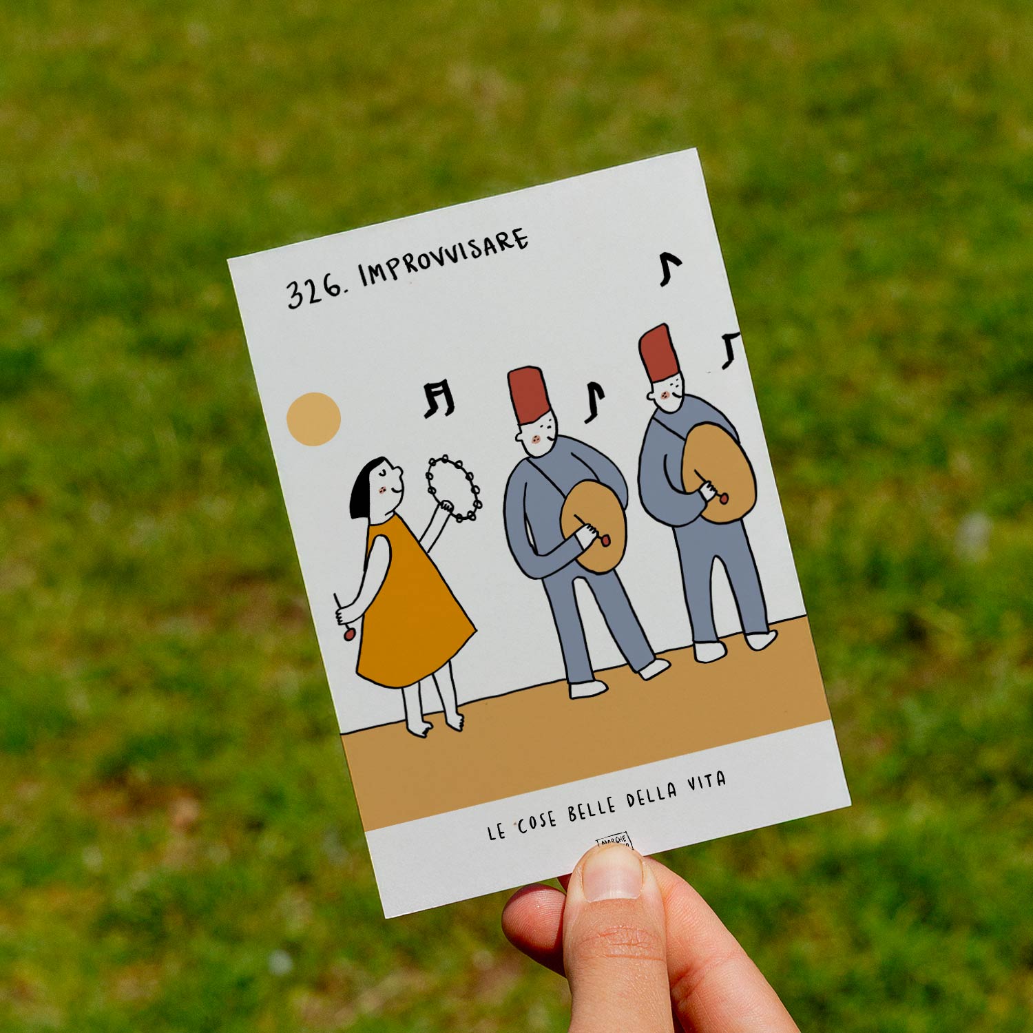 The beautiful things in life - 326. Improvise - lawn