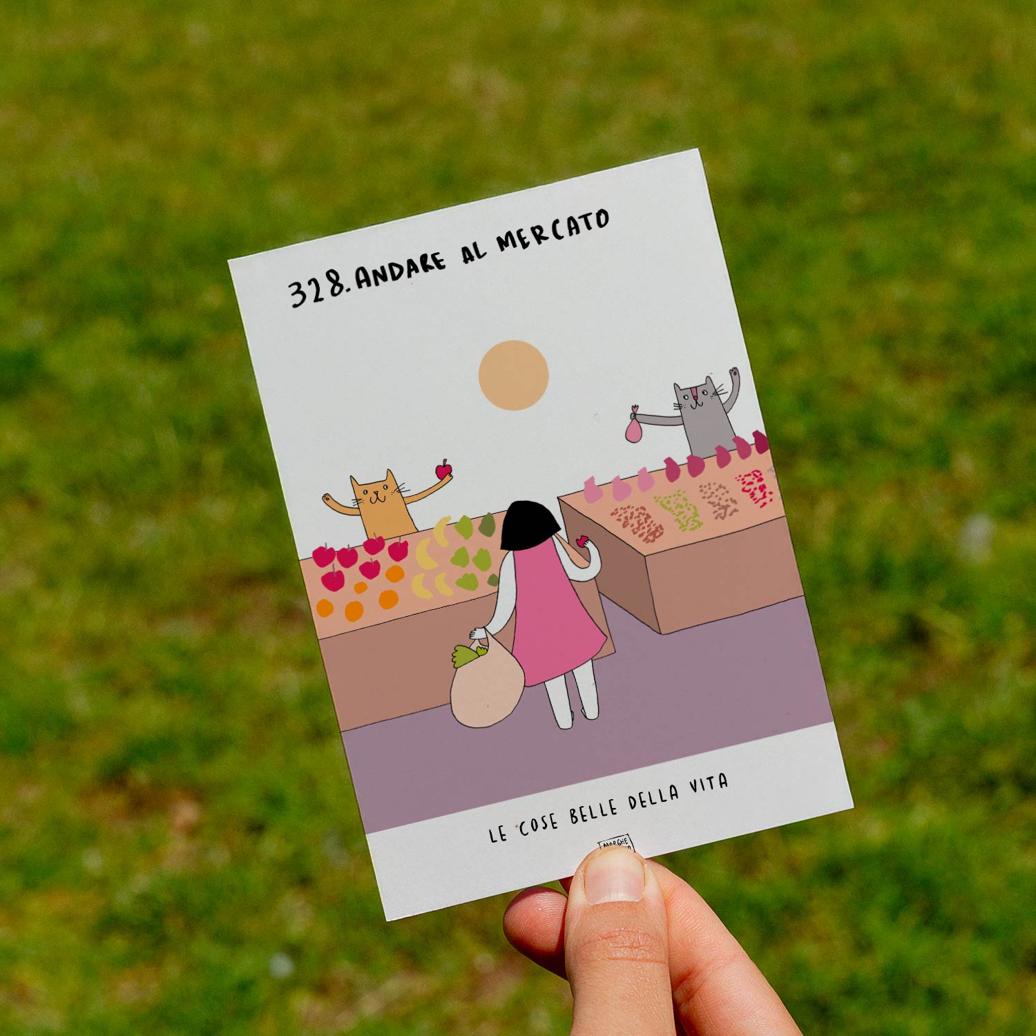 Lo bueno de la vida - 328. Ir al mercado - césped