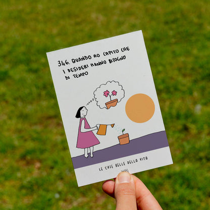 Lo bueno de la vida - 346. Cuando entendí que los deseos necesitan tiempo - césped