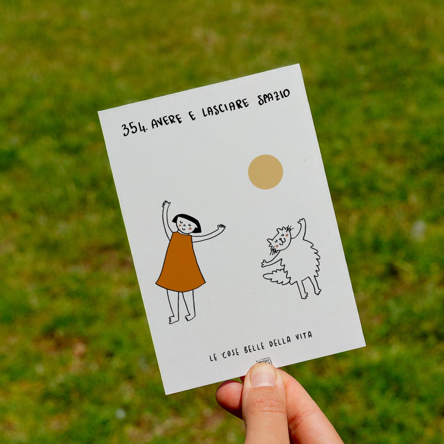 Le cose belle della vita - 354. Avere e lasciare spazio - prato