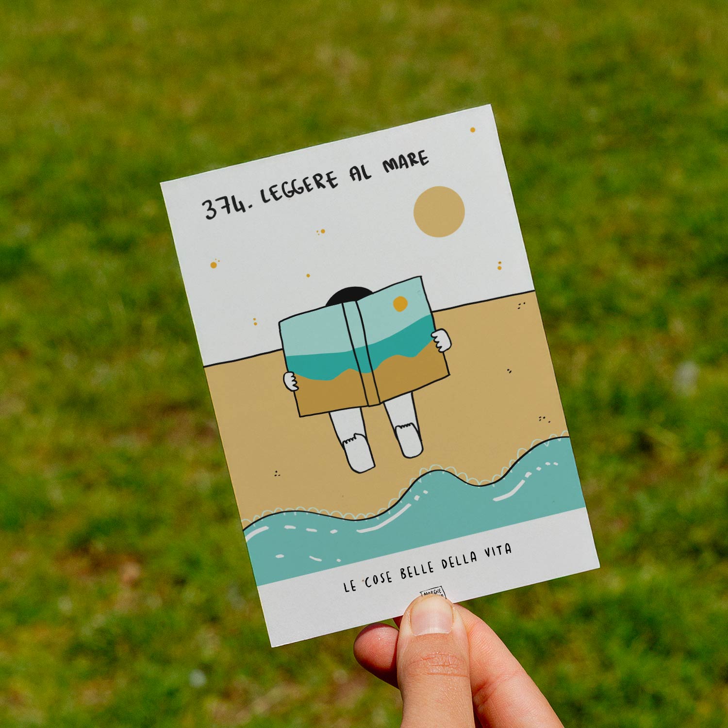 Le cose belle della vita - 374. Leggere al mare - prato