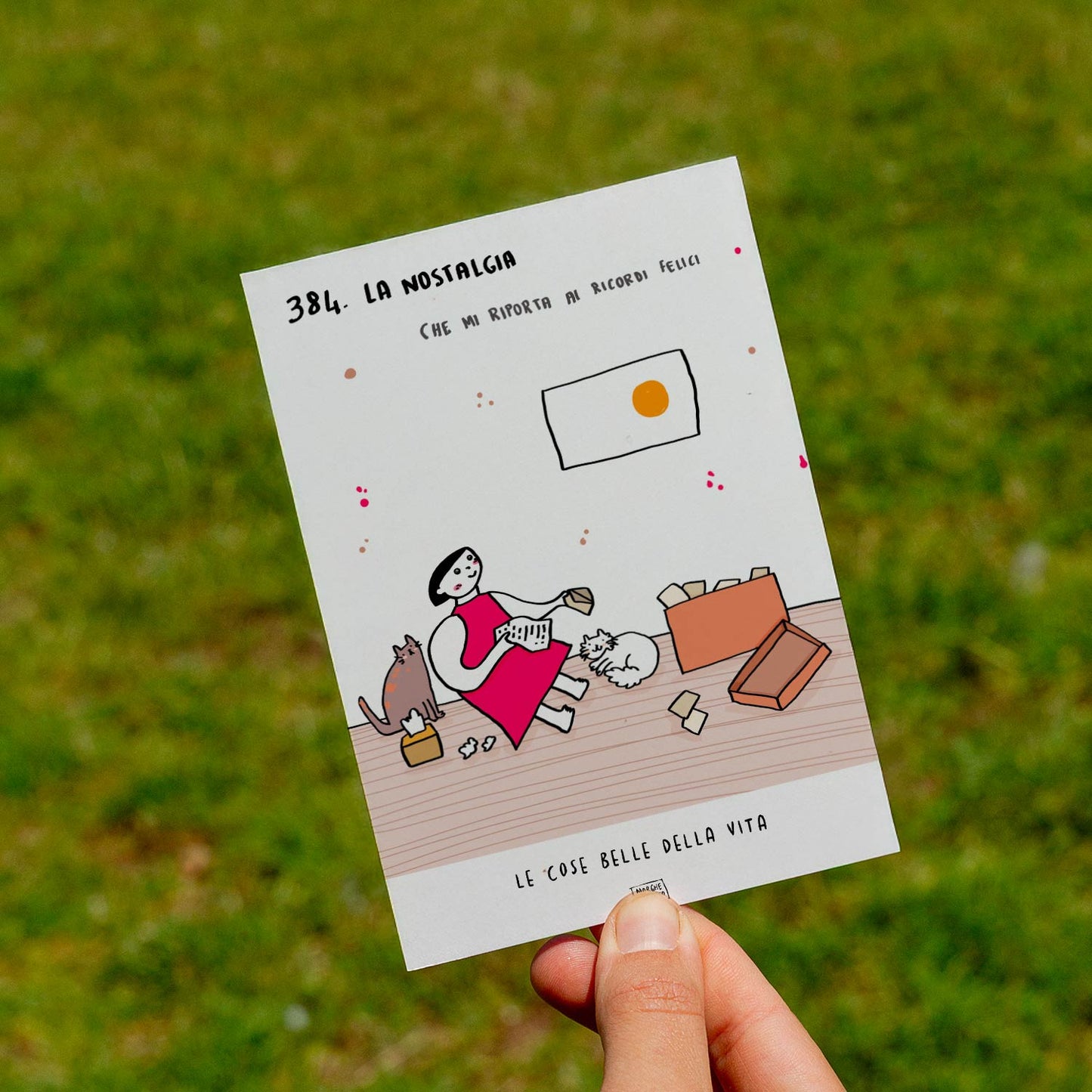 Le cose belle della vita - 384. La nostalgia, che mi riporta ai ricordi felici - prato