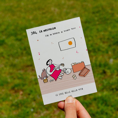 Le cose belle della vita - 384. La nostalgia, che mi riporta ai ricordi felici - prato