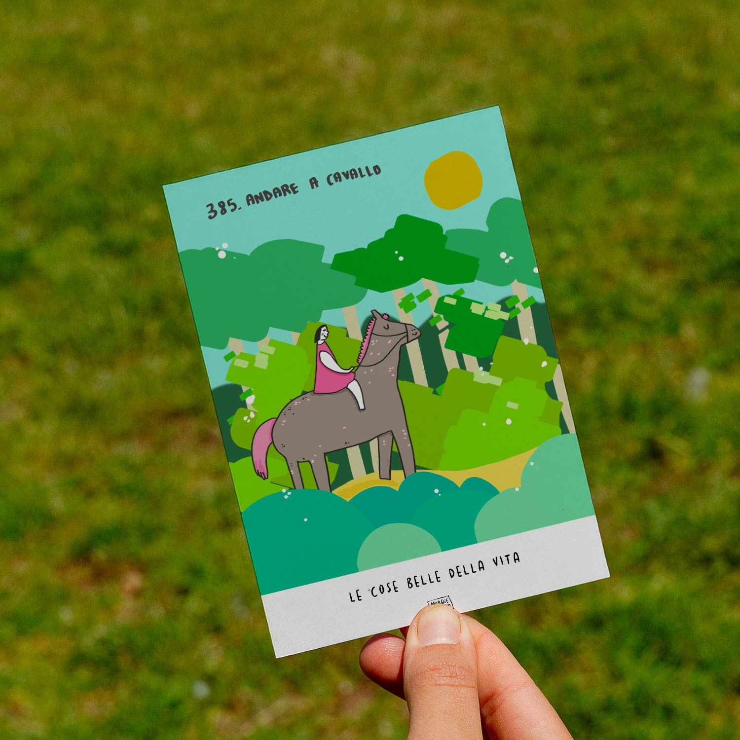 Le cose belle della vita - 385. Andare a cavallo - prato