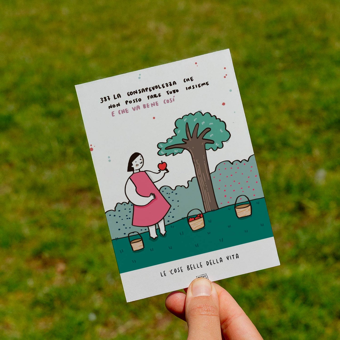 Le cose belle della vita - 387. La consapevolezza che non posso fare tutto insieme e va bene così - prato