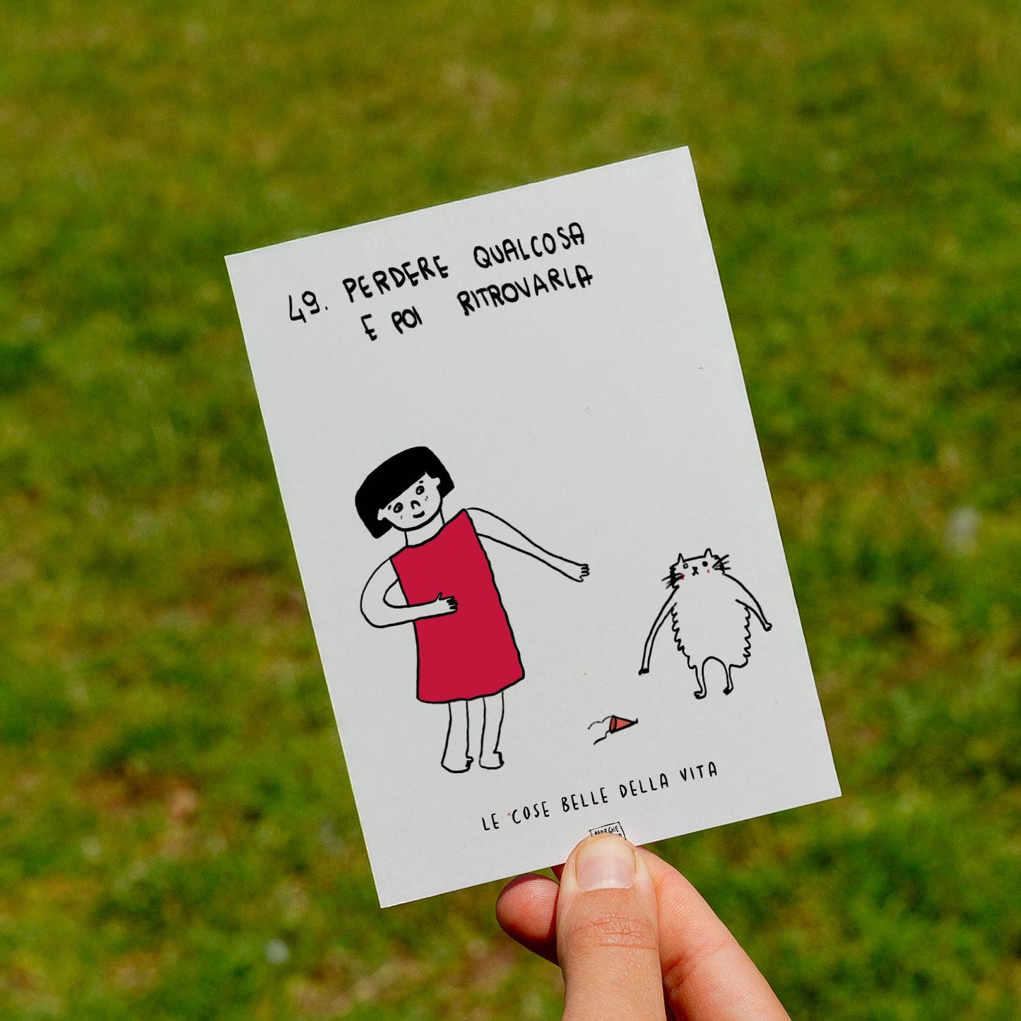 Le cose belle della vita - 49. Perdere qualcosa e poi ritrovarla - prato