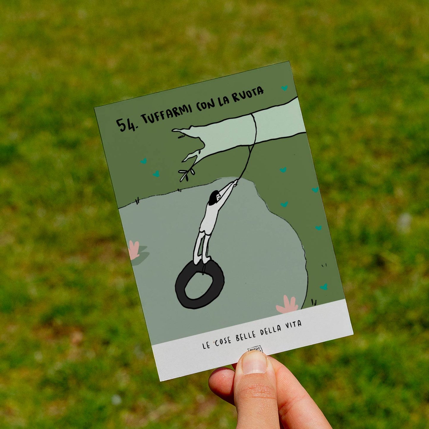 Le cose belle della vita - 54. Tuffarmi con la ruota - prato