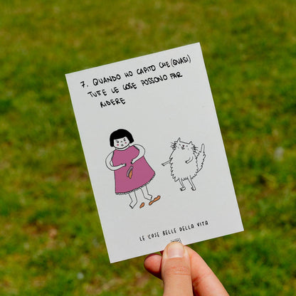 Le cose belle della vita - 7. Quando ho capito che (quasi) tutte le cose possono far ridere - prato