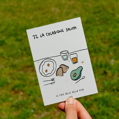 Le cose belle della vita - 77. La colazione salata - prato