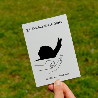 Le cose belle della vita - 87. Giocare con le ombre - prato