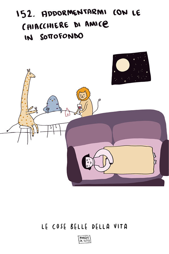 Lo bueno de la vida - 152. Quedarme dormido con la charla de mis amigos de fondo