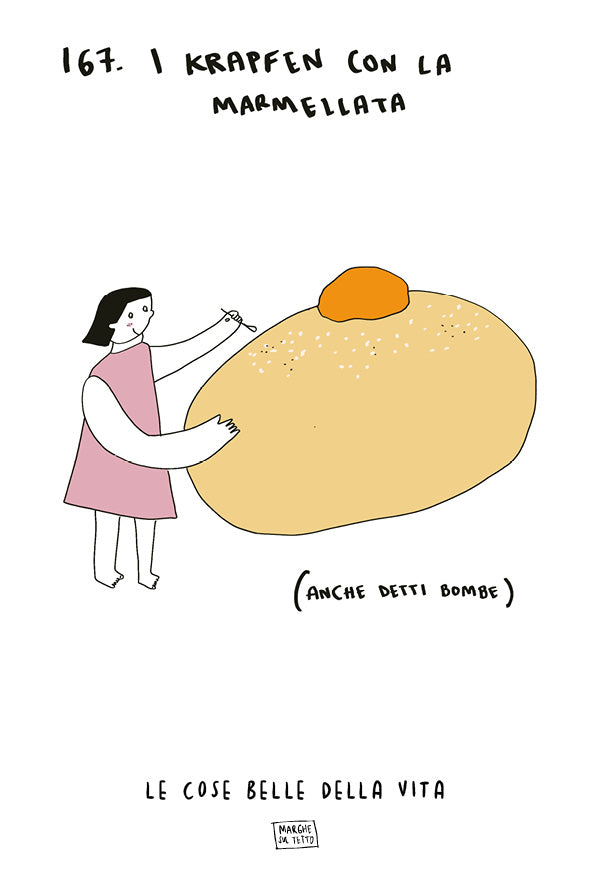 The beautiful things in life - 167. Jam doughnuts (also known as BOMBE)