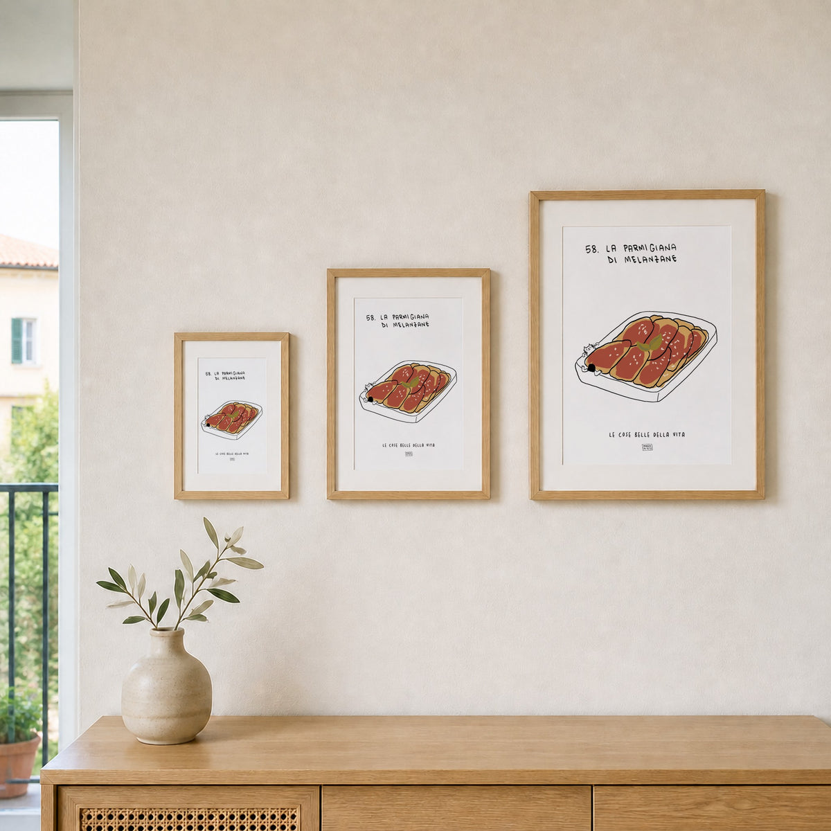 Les Belles Choses de la Vie - 58. La parmigiana d'aubergines - formats