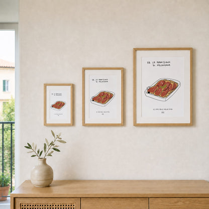Les Belles Choses de la Vie - 58. La parmigiana d'aubergines - formats